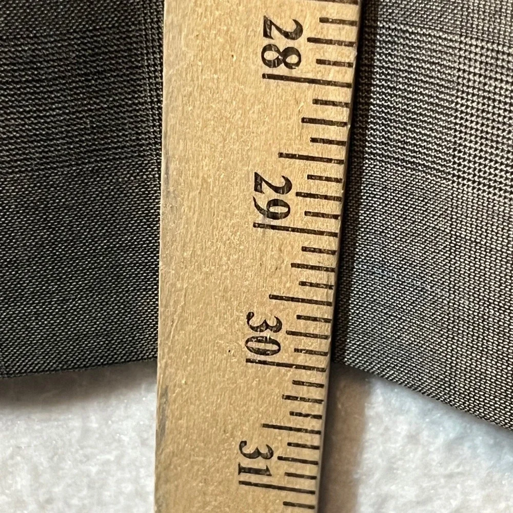 Ralph Lauren Mens 40R Brown Gray Plaid Wool Two Button Blazer‎ Sport Coat